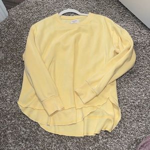 VICI Yellow cropped pullover